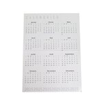 Calendrier de Poche Pliable 2025 - 15 x 10.5 cm - Ile Paradisiaque