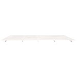 vidaXL Cadre de lit sans matelas blanc 160x200 cm bois de pin massif