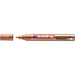 Marqueur Peinture Brillante 750 Pointe Ronde Cuivre 2-4 mm x 10 EDDING