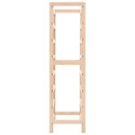 vidaXL Casier à bouteilles Bois de cèdre 57 5 x 28 x 102 cm