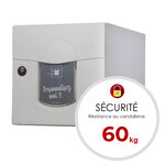Boîte aux lettres Soléa  1 porte  Ton pierre aspect sablé RAL 1013MS