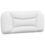 vidaXL Cadre de lit sans matelas blanc 90x190 cm similicuir