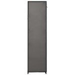 vidaXL Armoire avec compartiments et tiges Gris 150x45x176 cm Tissu