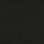 vidaXL Canapé à 2 places Noir 140 cm Velours