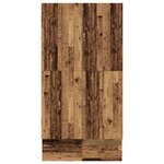 vidaXL Cadre de lit en bois ancien 120x200 cm