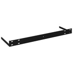 vidaXL Étagère murale flottante 4 Pièces Noir brillant 120x23 5x3 8cm MDF