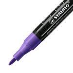 Marqueur pointe fine FREE acrylic T100 violet STABILO