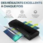 ACROPAQ Plastifieuse A3- Bouton Anti Bourrage  Chaud et Froid- Machine à Plastifier  Laminator A3