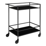 House Nordic Chariot de bar Avery 68x40x59 cm Noir
