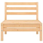 Salon de jardin meuble d'extérieur ensemble de mobilier 4 pièces bois de pin massif 02_0016228