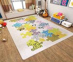 Tapis enfant Puzzle 120 x 160 cm - Beige