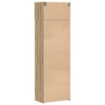 Étagère vidaXL Chêne Artisan 70x42.5x225 cm Bois d'ingénierie