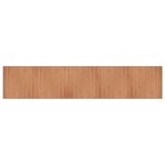 vidaXL Tapis rectangulaire naturel 100x1000 cm bambou
