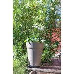 Vase Toscane mi-haut Ø 44 x 53 cm - 50 L - Taupe