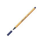 Stylo-Feutre POINT 88 Pointe Fine 0 4 mm Bleu nuit STABILO