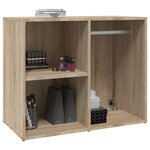 vidaXL Armoire de dressing Chêne Sonoma 80x40x65 cm Bois d'ingénierie