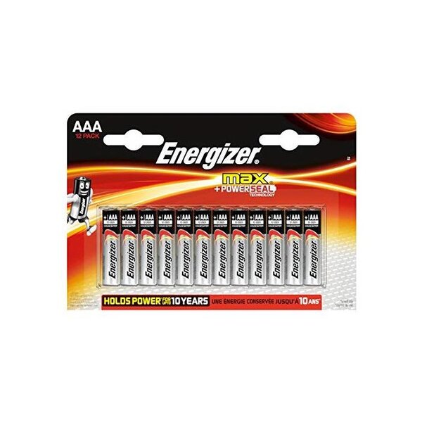 Blister de 12 piles aaa LR03 max E300103700 ENERGIZER