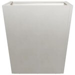 vidaXL Jardinière 40x40x40 cm acier inoxydable