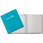 Livre D'or 140 Pages Tranche Or Skandi - Vieux Rose - Exacompta