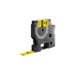 Ruban Flexible Nylon 12 mm x 3,5 m Noir sur Jaune DYMO