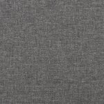 vidaXL Chaise à bascule Gris clair Tissu
