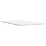 vidaXL Sommier à lattes de lit avec matelas Bleu 90x190 cm Tissu