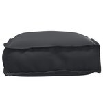 vidaXL Coussin Pallet pour siège noir 60x40x8 cm en tissu Oxford
