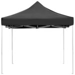 vidaXL Tente de réception pliable Aluminium 4 5x3 m Anthracite