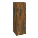 vidaXL Ensemble de meubles TV 8 Pièces Chêne fumé Bois d'ingénierie