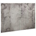 Tableau magnétique panneau écriture école maison bureau mural verre 60 x 40 cm gris 02_0045509