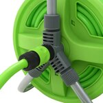vidaXL Enrouleur de tuyau d'arrosage 20 + 2 m