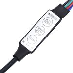 vidaXL Cadre de lit avec lumières LED gris béton 120x190 cm
