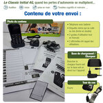 Le classic initial 4G, téléphone portable senior 100% ADAPTIF et Débloqué