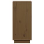 vidaXL Buffet Marron miel 31 5x34x75 cm Bois massif de pin