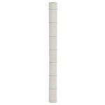 vidaXL Membrane anti-mauvaises herbes blanc 1 5x100 m PP