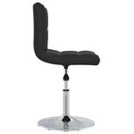vidaXL Chaises à manger lot de 2 noir similicuir