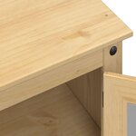 vidaXL Armoire de salle de bain Corona 50x40x185 cm bois de pin massif
