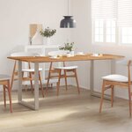 vidaXL Table de salle à manger 180x90x76 cm Bois d'acacia massif