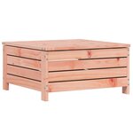 vidaXL Repose-pied de jardin avec coussin bois massif douglas