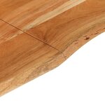 vidaXL Table de salle à manger 180x90x76 cm Bois d'acacia massif