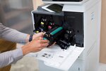 Toner d'origine pour imprimante LaserJet 1200, noir, HC HP