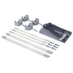 Intex Auvent pour piscine Gris clair