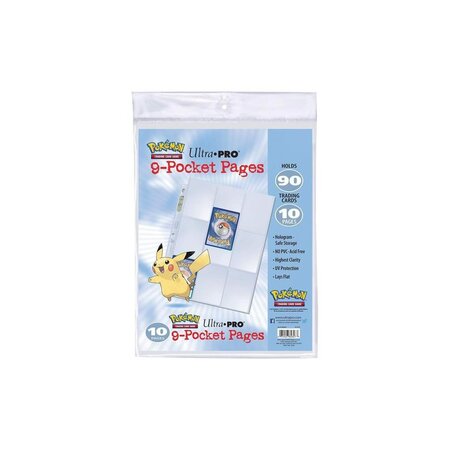 POKEMON - Lot de 10 Feuilles de classeur Pikachu - Cartes a collectionner