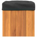 vidaXL Jardinière 25x25x25 cm bois massif d'acacia