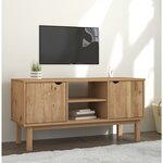 vidaXL Meuble TV OTTA 113 5x43x57 cm Bois de pin massif