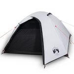 vidaXL Tente de camping à dôme 4 personnes tissu occultant imperméable