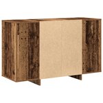 vidaXL Buffet marron Bois ancien Bois 120 x 41 x 75 cm Buffet