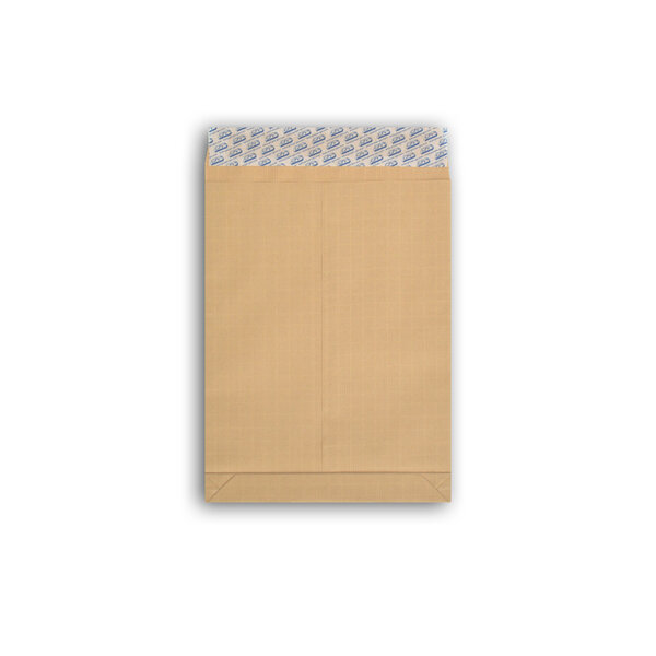 Lot de 50 enveloppes kraft arme 130g à soufflets b4