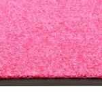 vidaXL Paillasson lavable Rose 90x120 cm