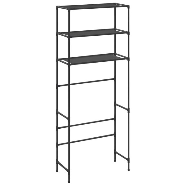 vidaXL Support de rangement au-dessus lave-linge 3 niveaux 69x28x169cm